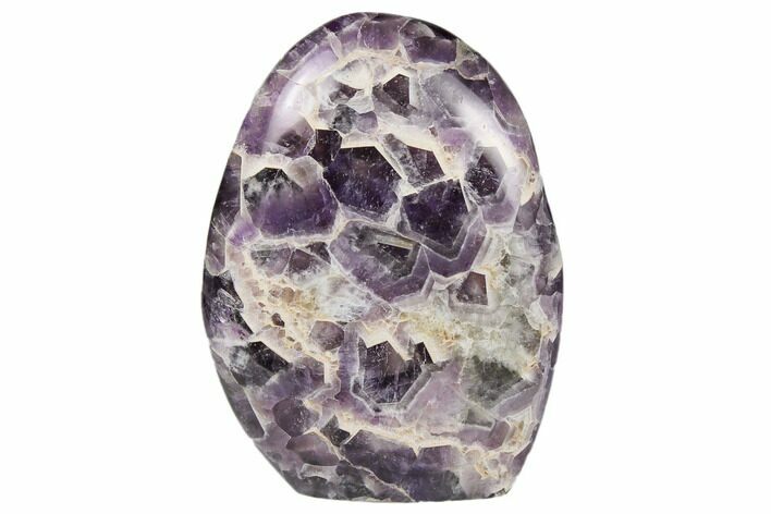 Tall, Free-Standing, Polished Chevron Amethyst - Madagascar #191479